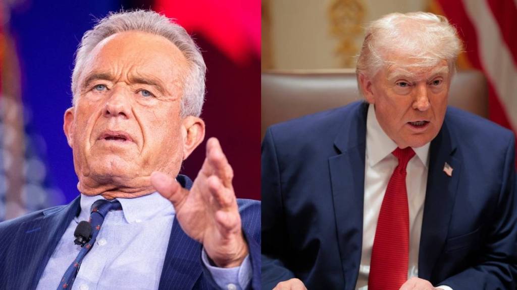 RFK Jr, Donald Trump