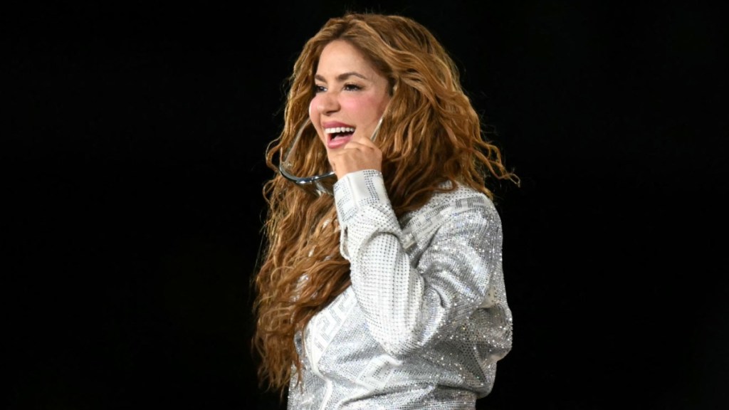 Shakira Brings a Sheer Corset Moment Amid Residency News