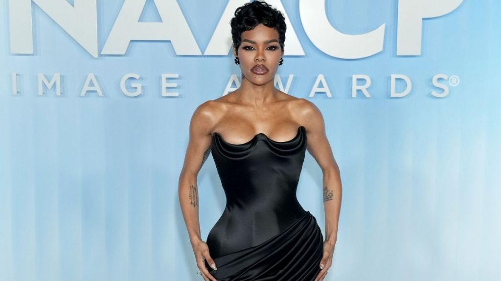 Teyana Taylor Stuns in Sculpted Strapless Look at 2026 NAACP Image Awards