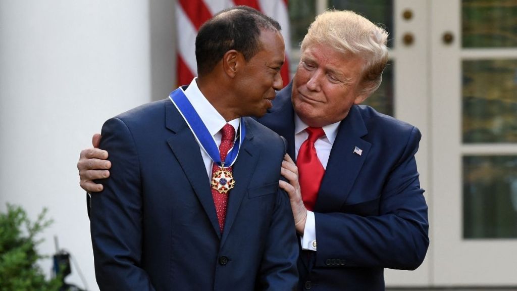 Donald Trump Gives Update on Tiger Woods' Return to Masters