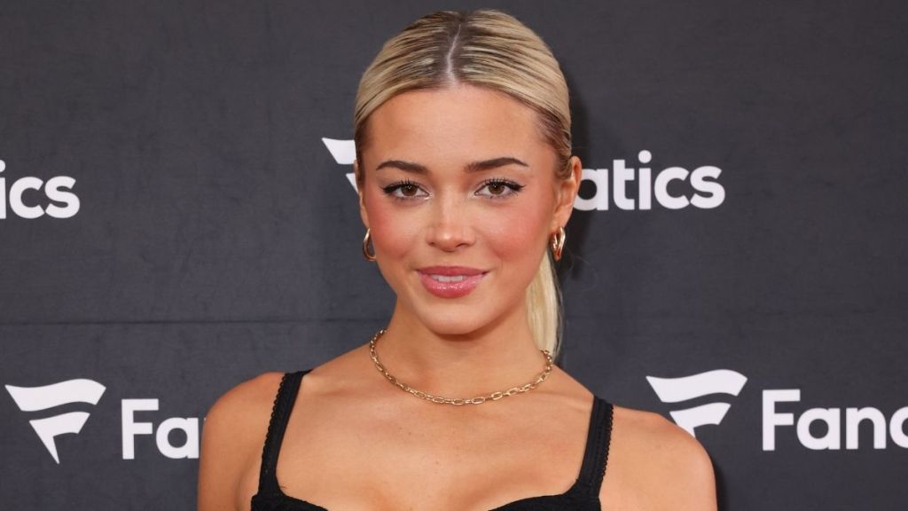 Livvy Dunne Sizzles in Bold Cutout One-Piece for Baywatch Reboot Scenes