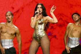 Dua Lipa Lounges in Bold Bikini After NYC Run