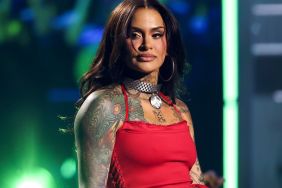 Kehlani’s Crop Top Turns Risky With a Tie-Up Detail on the iHeartRadio Music Awards Stage