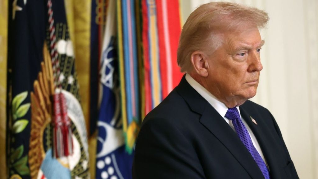 Donald Trump Steps Out With Neck Rash Amid Hand Bruise