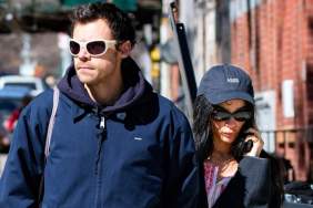 Harry Styles & Zoë Kravitz Enjoy NYC Stroll Hand-In-Hand