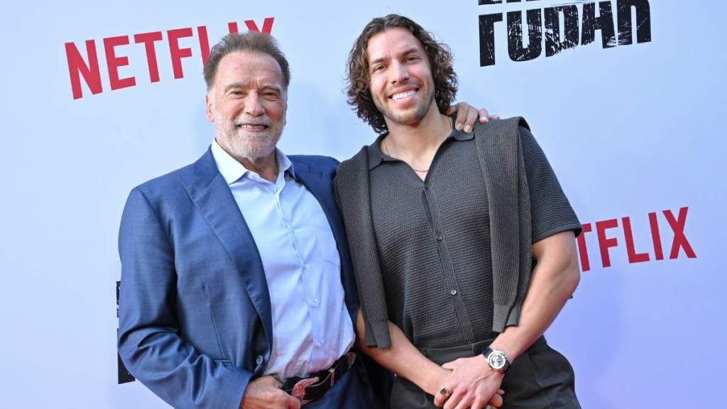 Arnold Schwarzenegger's Son Joseph Baena Wins First Bodybuilding Competition