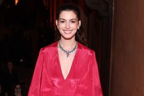 Anne Hathaway’s Bodysuit Has Way Too Many Cutouts in Film’s BTS Video