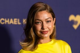Gigi Hadid's Open Robe Look Highlights Bikini Top After New Launch