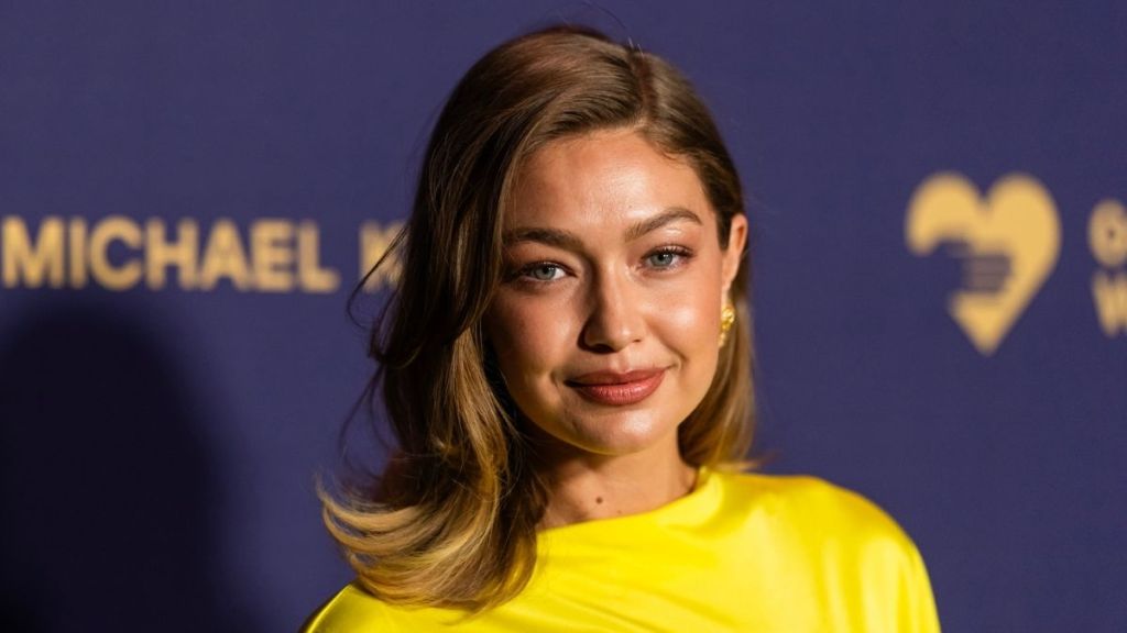 Gigi Hadid's Open Robe Look Highlights Bikini Top After New Launch