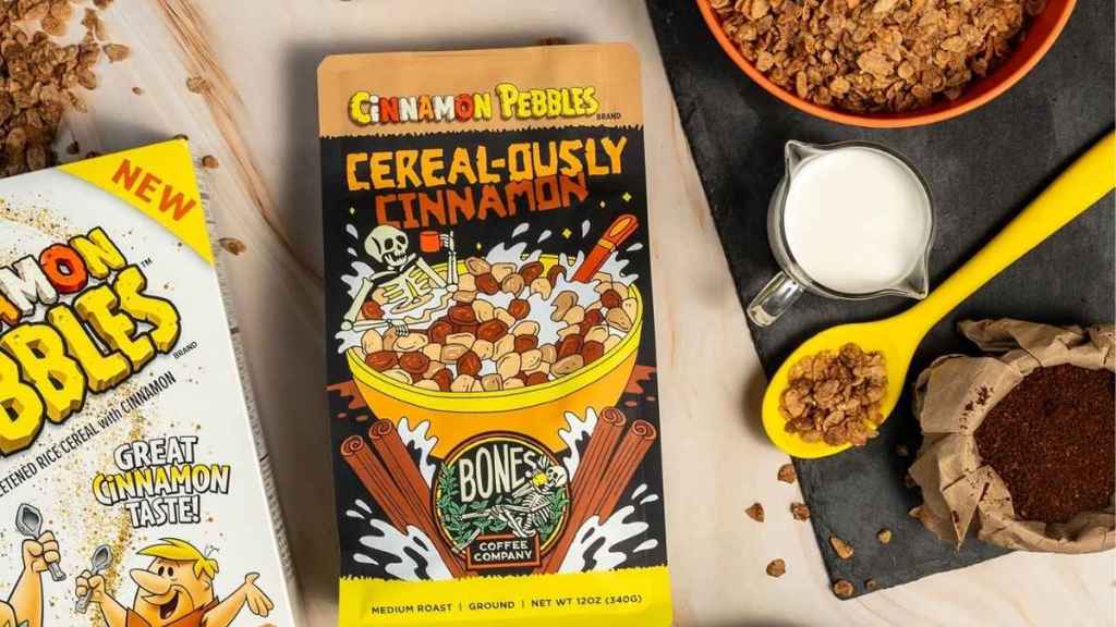 Cinnamon PEBBLES & Bones Coffee Drop New Cereal-Inspired Drink