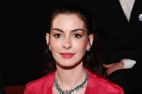 Anne Hathaway Dons Blinding Bodysuit & Thigh-High Boots for 'Mother Mary'