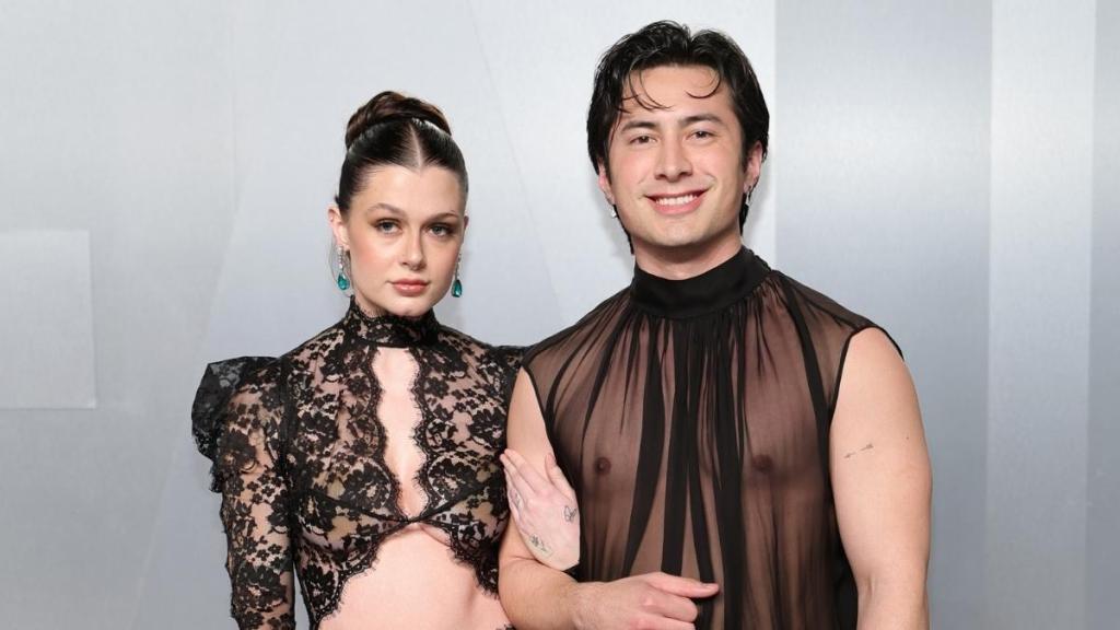 Heated Rivalry's Hudson Williams & Girlfriend Make Red Carpet Debut at Oscars Party