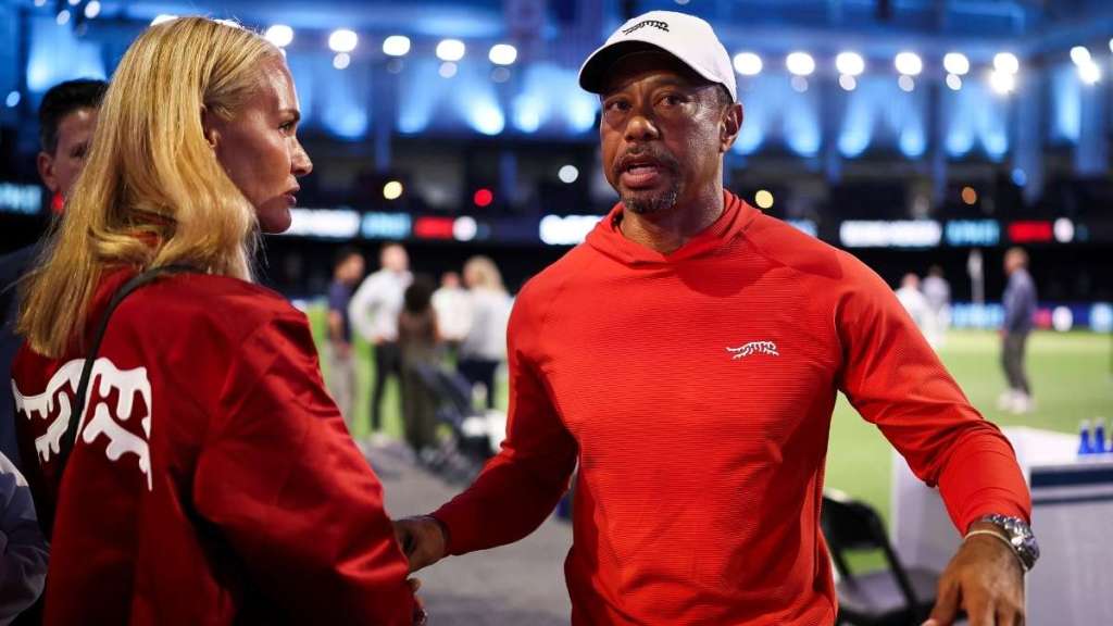 Vanessa Trump, Tiger Woods