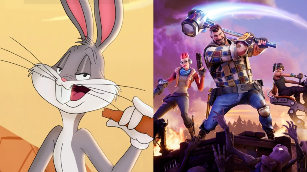 looney tunes fortnite skin game