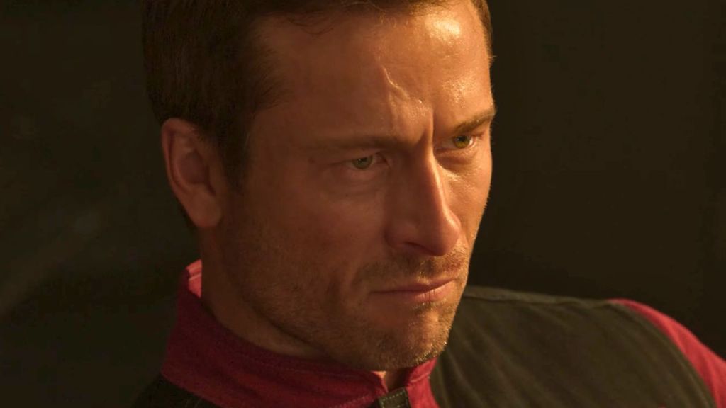 the running man paramount+ glen powell