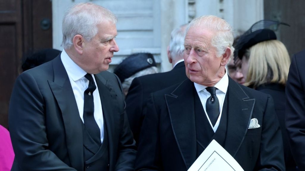 King Charles, Prince Andrew