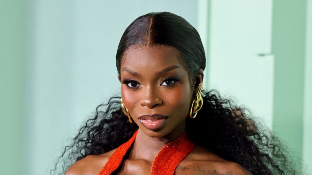 Olandria Carthen's Swimsuit Has Dangerously Daring Cutouts for SI Shoot