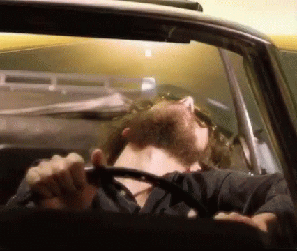 Driving Onto The Freeway Off-Ramp