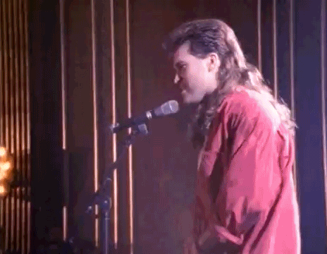 Mullets are easy to hide.
