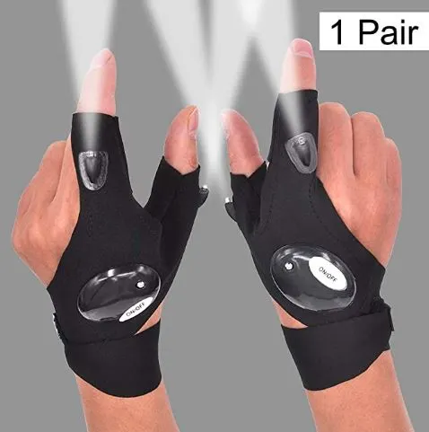 LED Flashlight Gloves