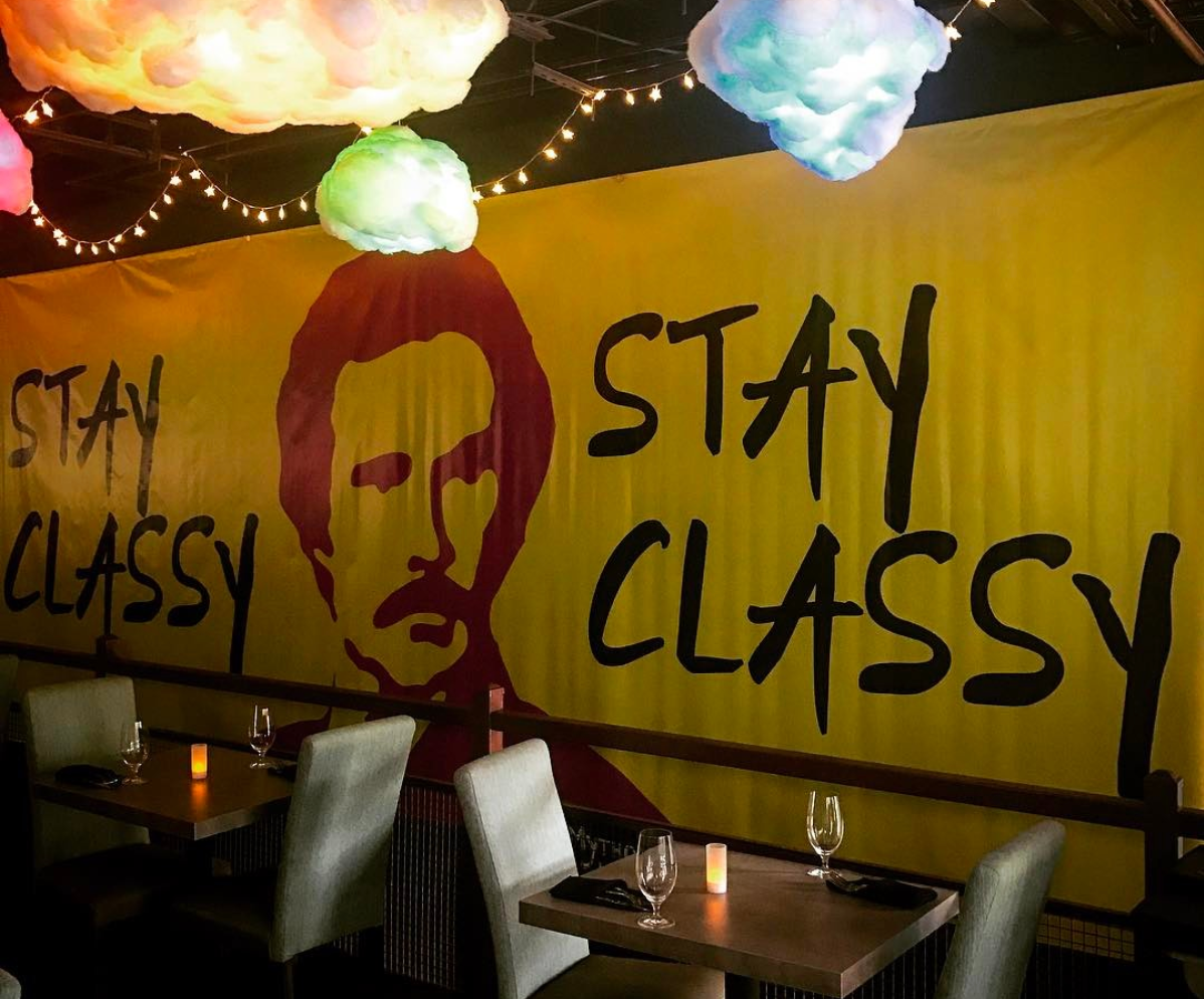 Stay Classy Bar, An Homage To Ron Burgundy