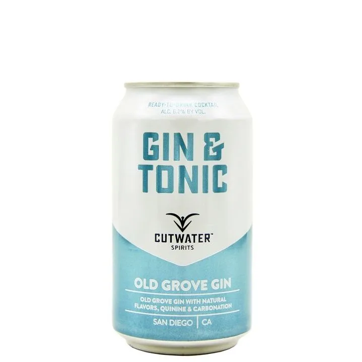8. Cutwater Gin & Tonic 