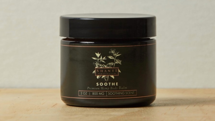 Shanti Wellness Soothe Hemp CBD Body Balm 800 Milligrams