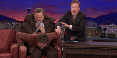 When Zach Galifianakis crawled out of Andy.