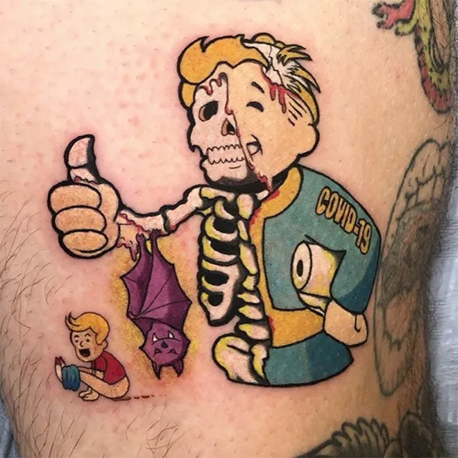 Coronavirus Tattoos #18