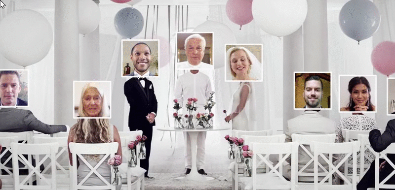 You Didn't Come to Our Webcam Wedding
