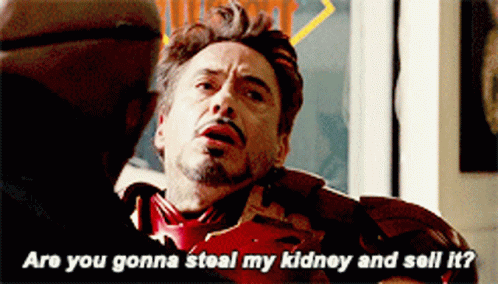 1. Sell Your Organs