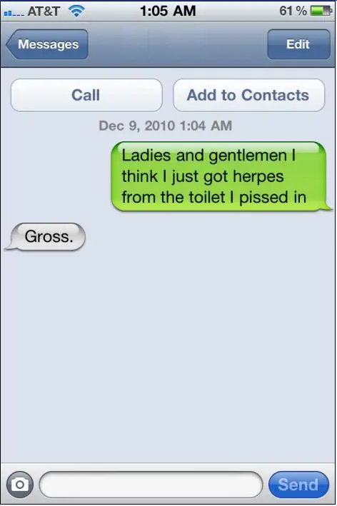 Drunk Texts #8