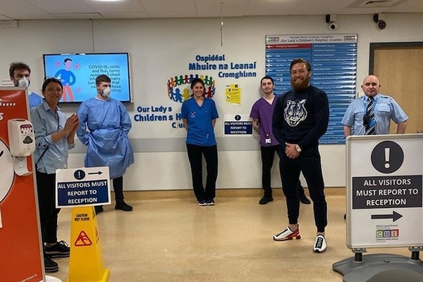 HotNewBreak Good News: Conor McGregor Hand Delivers Supplies to Dublin Children’s Hospital, Manages Not to Punch Any Kids