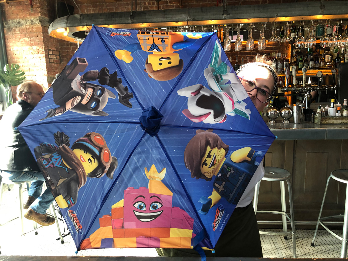 Gelso & Grand Also Provides Special Prizes with Each Cannoli, Like: An Umbrella Prize