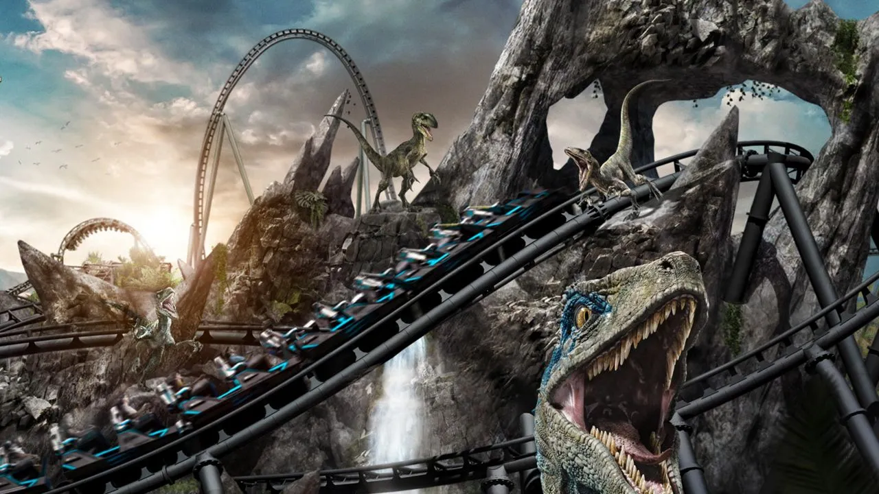 Jurassic World’s Velocicoaster