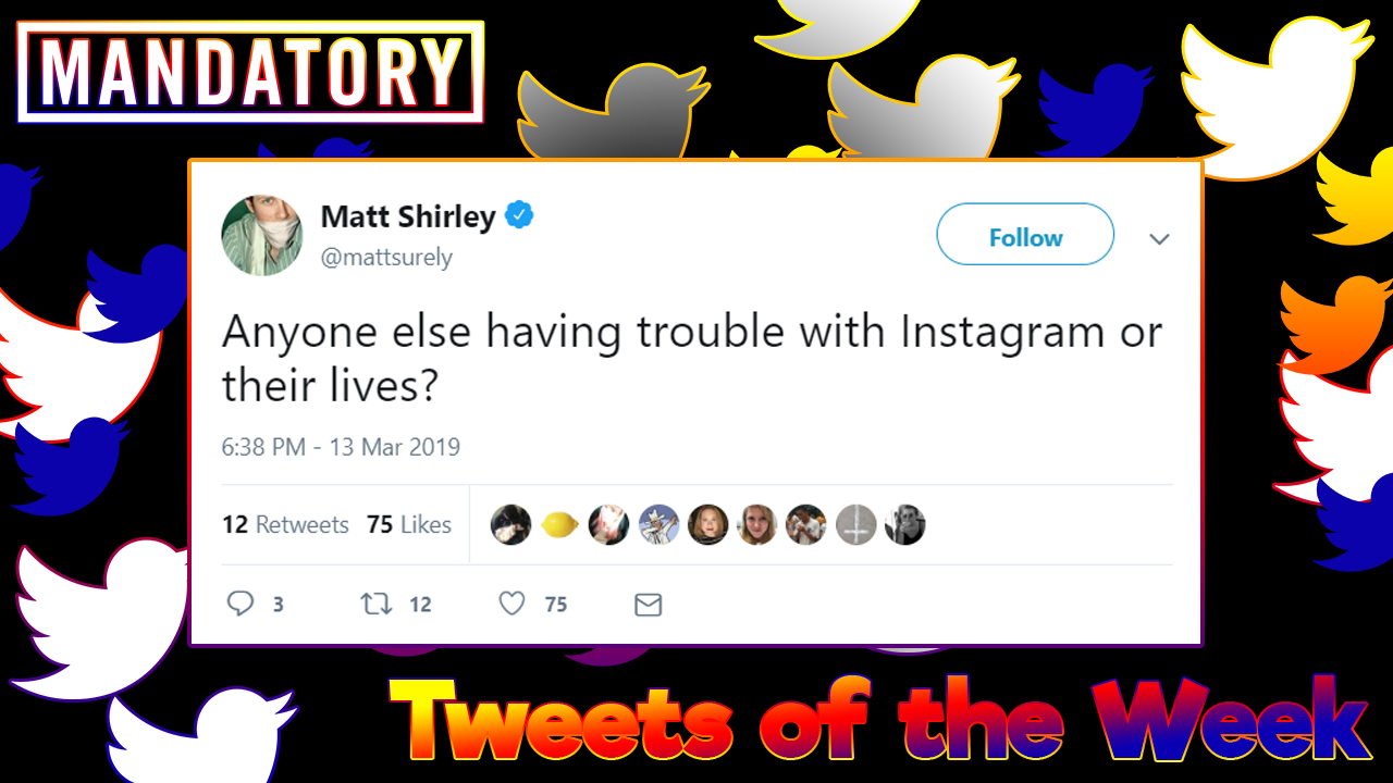 HotNewBreak Tweets of the Week 3-15-2019