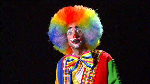 Scary Clown Gifs #9