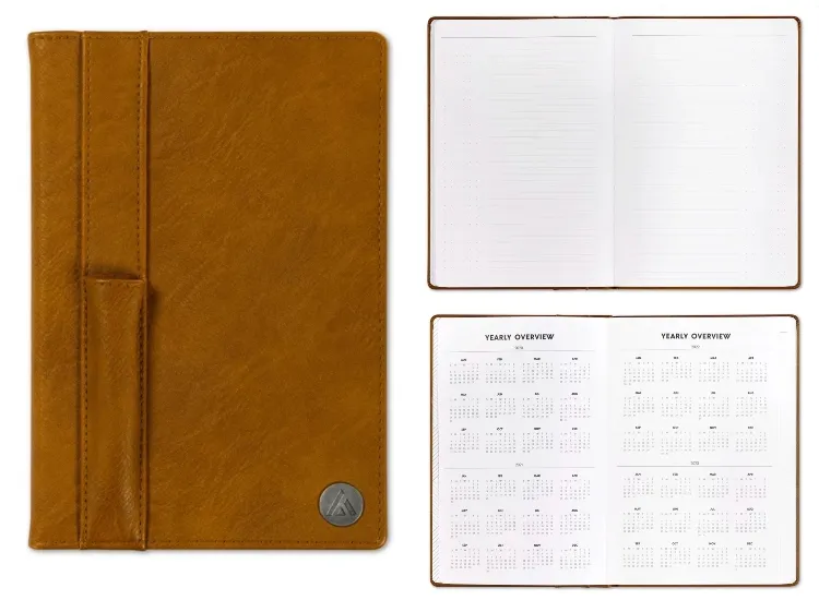 ASMBLD Tan Notebook