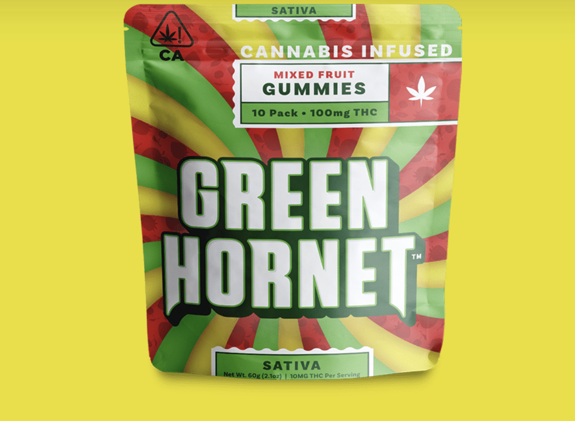 Green Hornet Mixed Fruit Gummies