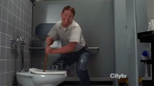The toilet will get clogged.