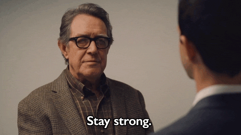 'Stay strong.'