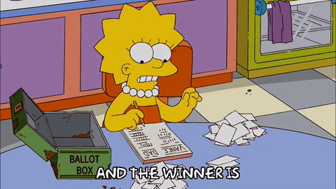 We won’t know who the winner is immediately.