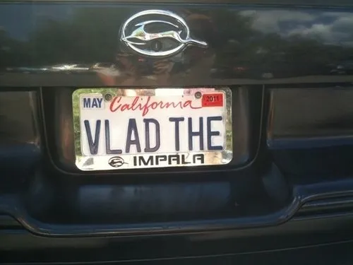 Vanity Plates #15