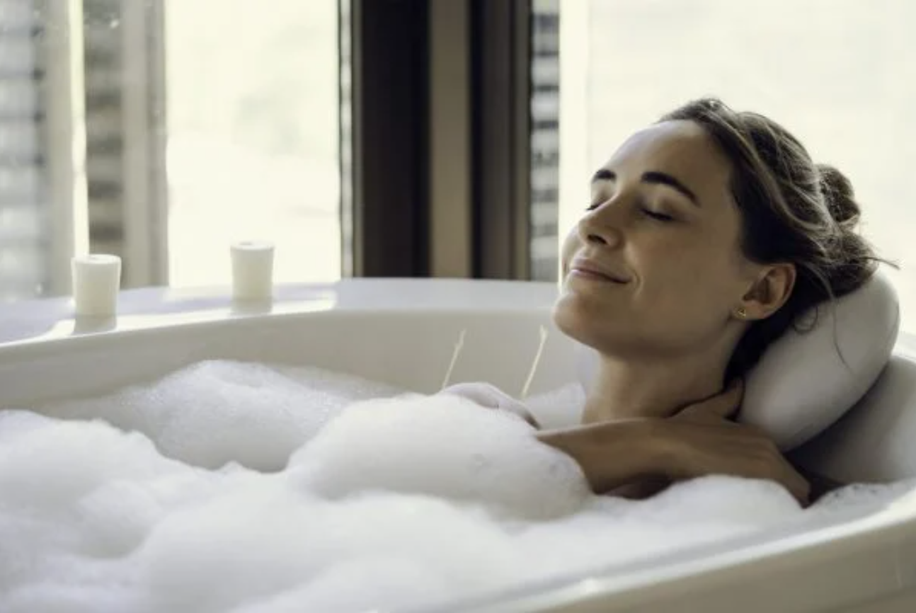 Meanwhile in the Bathtub: Woman Finds Herself in Giant Bowl of Hot Chocolate After Bath Bomb Fail