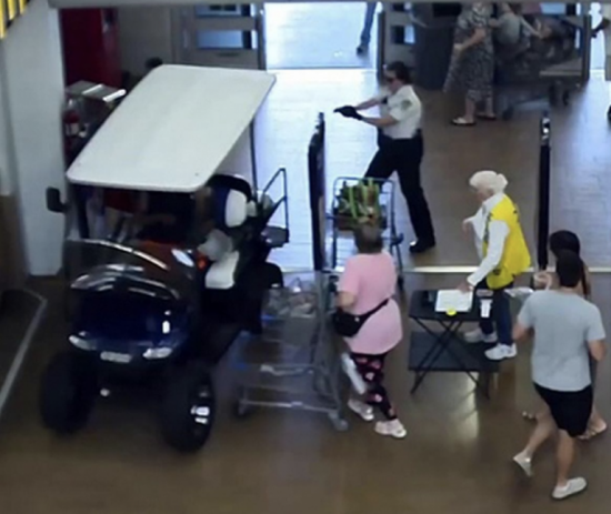 Meanwhile in Florida: Man Goes on Golf-Cart Rampage Through Walmart
