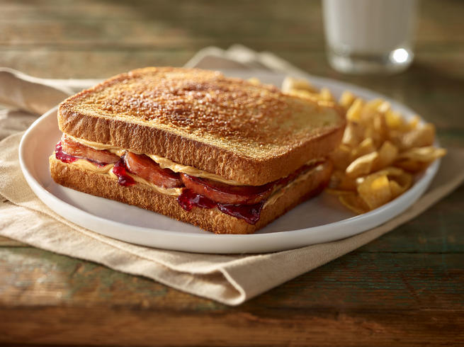 2. SPAM and Peanut Butter Sandwiches (Minnesota)
