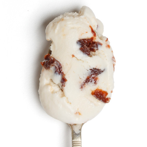 10. Goat Cheese With Red Cherries