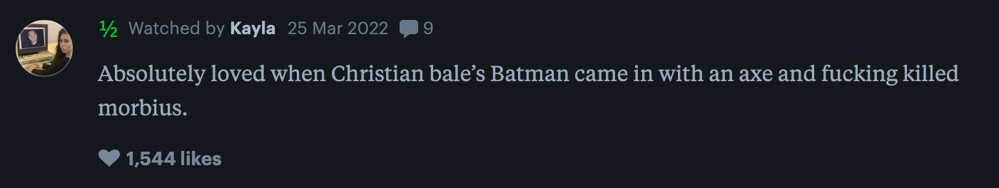 Patrick Bateman Returns